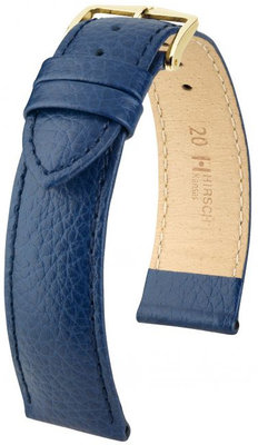 Dunkelblaues Lederband Hirsch Kansas M 01502180-1 (Teletina)