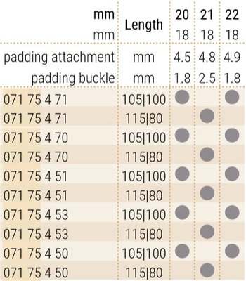 Lederband Hirsch Voyager 07175470-2, braun, Kalbsleder, Länge L