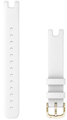 Lederband Garmin 14mm (pro Lily), Weiß V1