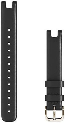 Lederband Garmin 14mm (pro Lily), schwarz V2