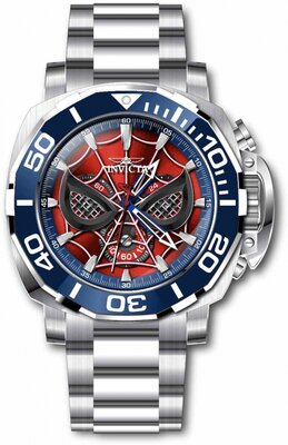 Invicta Marvel Quartz 48mm 35096 Spider-Man Limited Edition 4000pcs