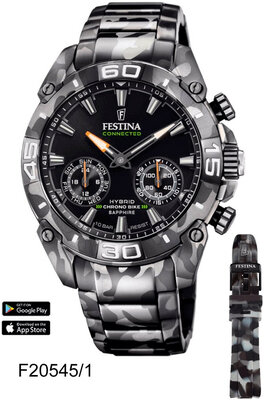 Festina Chrono Bike 2021 20545/1 Hybrid Connected Special Edition (+ Ersatzband)