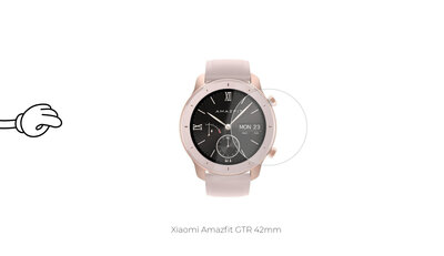 Schutzglas Mosh Tempered Glass Protector 0.3mm pro Amazfit GTR 42mm