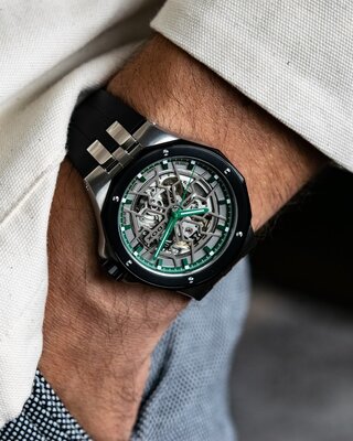 Edox Delfin Mecano Automatic 85303-3NN-VB