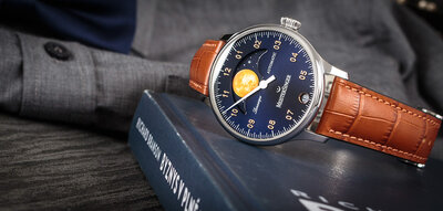 MeisterSinger Lunascope Automatic Moon Phase Date LS908G_SG03