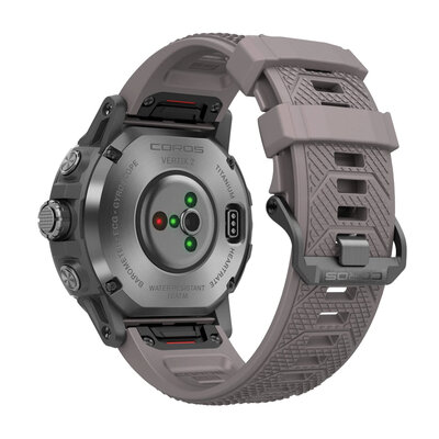 Coros Vertix 2 Obsidian / Silicone Band