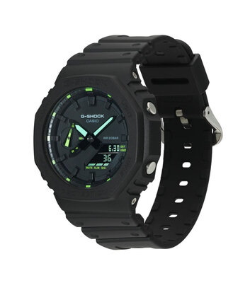 Casio G-Shock Original GA-2100-1A3ER Carbon Core Guard Utility Black Series