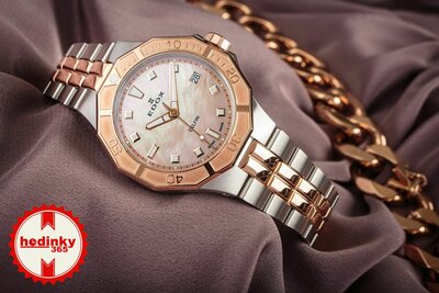 Edox Delfin Diver Date Lady 53020-357rm-ror