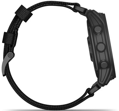 Garmin Tactix 7 Pro Solar Sapphire Ballistics Edition schwarzes Nylonband (+ Ersatzband)