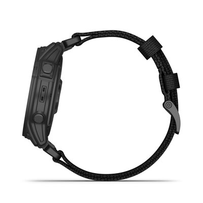 Garmin Tactix 7 Pro Solar Sapphire Black Nylon Band (+ Ersatz-Uhrenarmband)