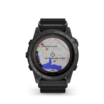 Garmin Tactix 7 Pro Solar Sapphire Black Nylon Band (+ Ersatz-Uhrenarmband)