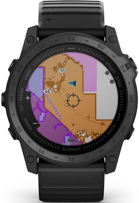 Garmin Tactix 7 Sapphire Black Silicone Band