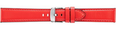 Leder-Uhrenarmband Morellato Croquet 5123C03.082 M, rot, Quick Release