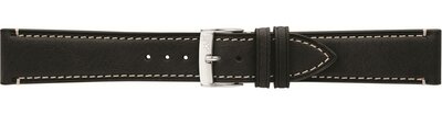 Leder-Uhrenarmband Morellato El Greco M 5439B71.019, schwarz