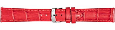 Leder-Uhrenarmband Morellato Lady Bolle 5192480.083 S, rot, Quick Release