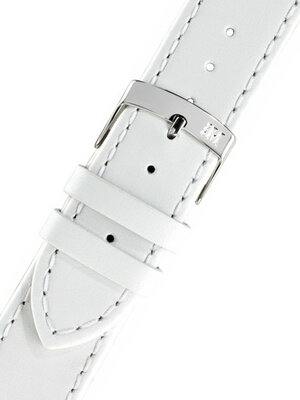 Lederband Morellato Sprint EC 5202875.017 M, Weiß, Quick Release
