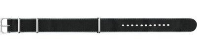 Textilband Morellato Band 3972A74.806 M, schwarz, NATO