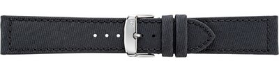 Textilband Morellato Corfu 5390D12.019 M, schwarz, Rezyklat
