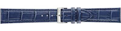 Leder-Uhrenarmband Morellato Bolle 2269480.265 M, blau