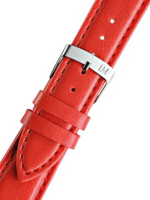 Lederband Morellato Gelso 4219A97.088 M, Rot, Kunstleder