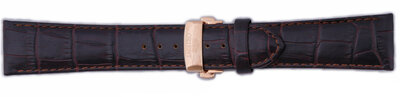 Leder-Uhrenarmband Orient UDCVWRT 24mm (für Modell FETAC), braun