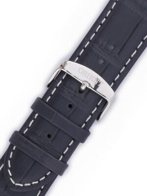 Leder-Uhrenarmband Orient UDDBQTB 22mm (für Modell CVFAA), schwarz