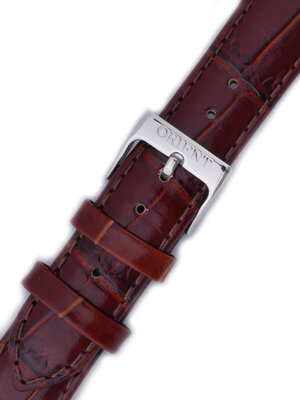 Leder-Uhrenarmband Orient UDDUGST 18mm (für Modell FNRAP), braun