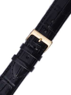 Leder-Uhrenarmband Orient UDDYLAB 22mm (für Modell FUG1R), schwarz