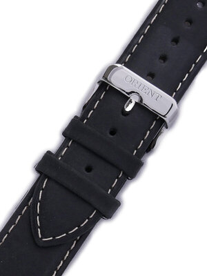 Leder-Uhrenarmband Orient UDEANSB 22mm (für Modell FEM7A), schwarz
