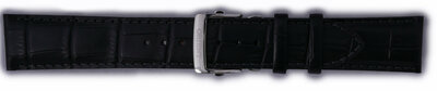 Leder-Uhrenarmband Orient UDEZASB 22mm (für Modell FFM03), schwarz