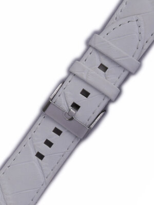 Leder-Uhrenarmband Orient UDFHKRW 20mm (für Modell AC0A), weiß