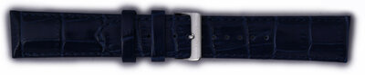 Leder-Uhrenarmband Orient UDFJBSD 22mm (für Modell FAG00), blau