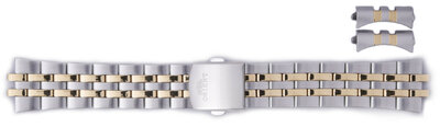 Edelstahlarmband Orient KDEZKSZ 22mm (für Modelle FAL00, FEM7P), bicolor