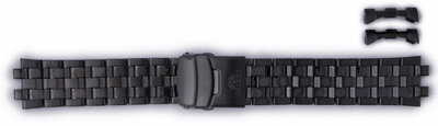 Edelstahlarmband Orient PDDRF0Z 22mm (für Modell FFA05), schwarz