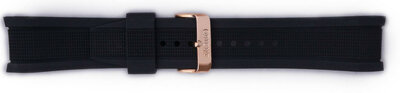 Silikon-Uhrenarmband Orient VDEADRB 24mm (für Modelle FTD10, FUNC7), schwarz