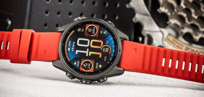 Silikon-Uhrenarmband Ricardo 20mm (für Garmin Fenix 8/7S/6S (43mm) u.a.), rot, QuickFit