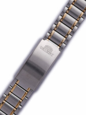 Edelstahlarmband Orient KCDQBS0 20mm (für Modell FEU00), bicolor