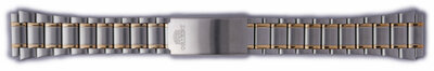 Edelstahlarmband Orient KCDQBS0 20mm (für Modell FEU00), bicolor