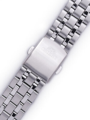 Edelstahlarmband Orient KDFFUSS 20mm (für Modell AB0C), silber