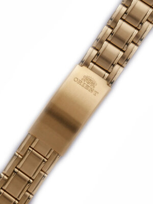 Edelstahlarmband Orient KDBAVGG 18mm (für Modell BEM5E), goldfarben