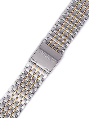 Edelstahlarmband Orient KCEFKS0 18 mm, bicolor
