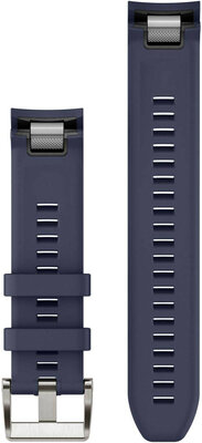 Silikon-Uhrenarmband Garmin 22mm (für Garmin MARQ), blau V2, QuickFit, 010-13225-02