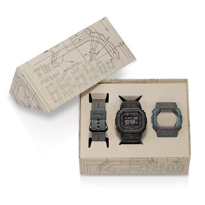 Casio G-Shock G-Squad DW-H5600EX-1ER (+ 2x Ersatz-Uhrenarmband)