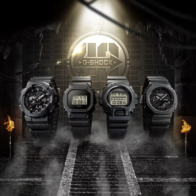 Casio G-Shock Original GA-114RE-1AER 40th Anniversary REMASTER BLACK