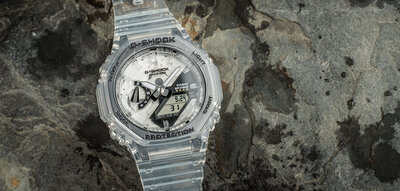 Casio G-Shock Original GA-2140RX-7AER 40th Anniversary Clear Remix