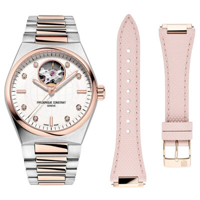Frederique Constant Highlife Ladies Heart Beat Automatic FC-310VD2NH2B (+ Ersatz-Uhrenarmband)