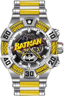 Invicta DC Comics Quartz 52mm 41137 Batman