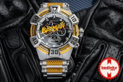 Invicta DC Comics Quartz 52mm 41137 Batman