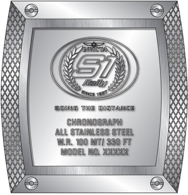 Invicta S1 Rally Quartz 45mm 44748