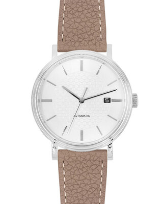 Lederband Hirsch Bologna L 01802037-1, braun, Kalbsleder, Länge L, Quick Release